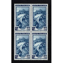 1950 Specializzazione Italia Lavoro Sas.648 55Lire Quartina