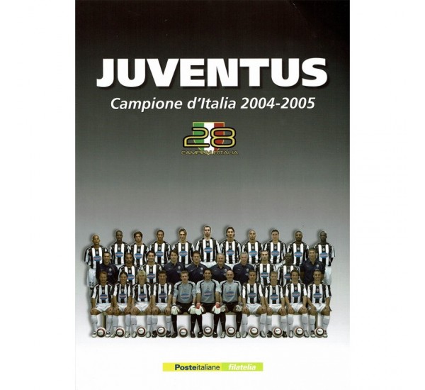 2004-2005 Folder Juve campione d'Italia
