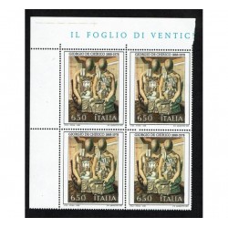 1988 Giorgio de Chirico Quartina MNH/**