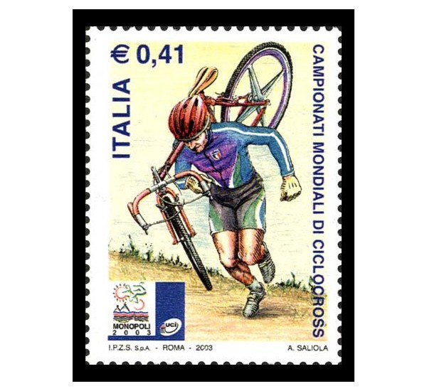 2003 Campionati mondiali ciclocross MNH/**