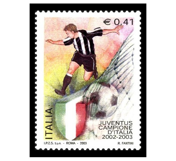 2003 Juve campione d'Italia 2002-2003 MNH/**
